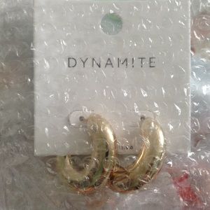 Dynamite anneaux dorés neufs